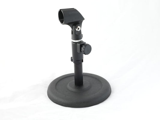 Tone Deaf Music Sturdy Desk Top Mic Stand (with Mic Clip)