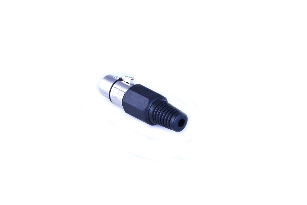 XLR 3 pin straight Connectors. Male or Female. Suitable for microphone and other audio cables