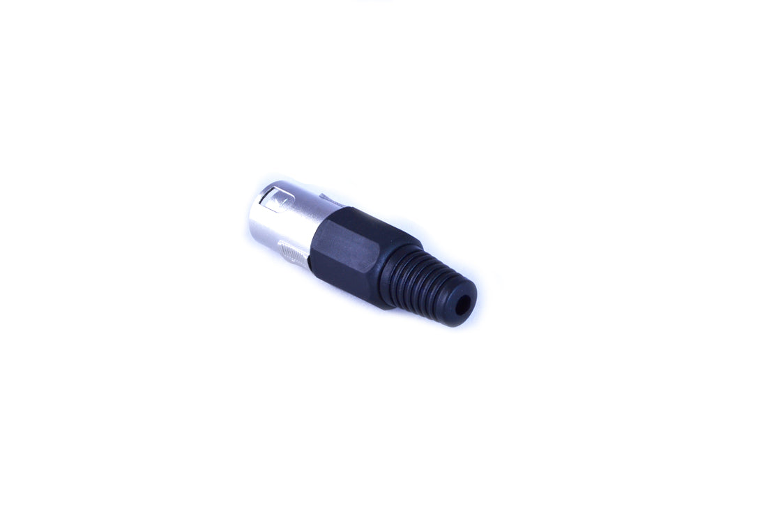 XLR 3 pin straight Connectors. Male or Female. Suitable for microphone and other audio cables