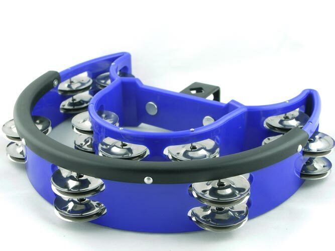 Tone Deaf Music Drum Kit Tambourine (Double Half Moon, Mountable)