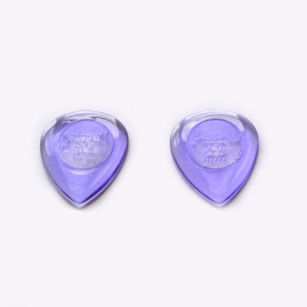 Stubby Guitar Plectrums (pack of 12 Picks) Small & Large size, 3 gauges available