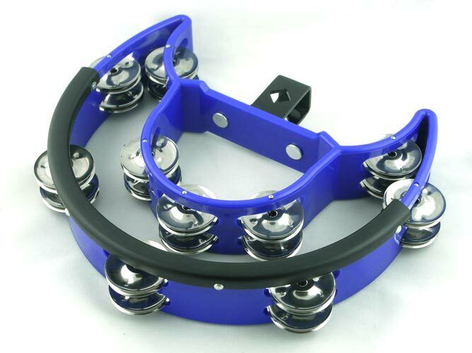 Tone Deaf Music Drum Kit Tambourine (Double Half Moon, Mountable)