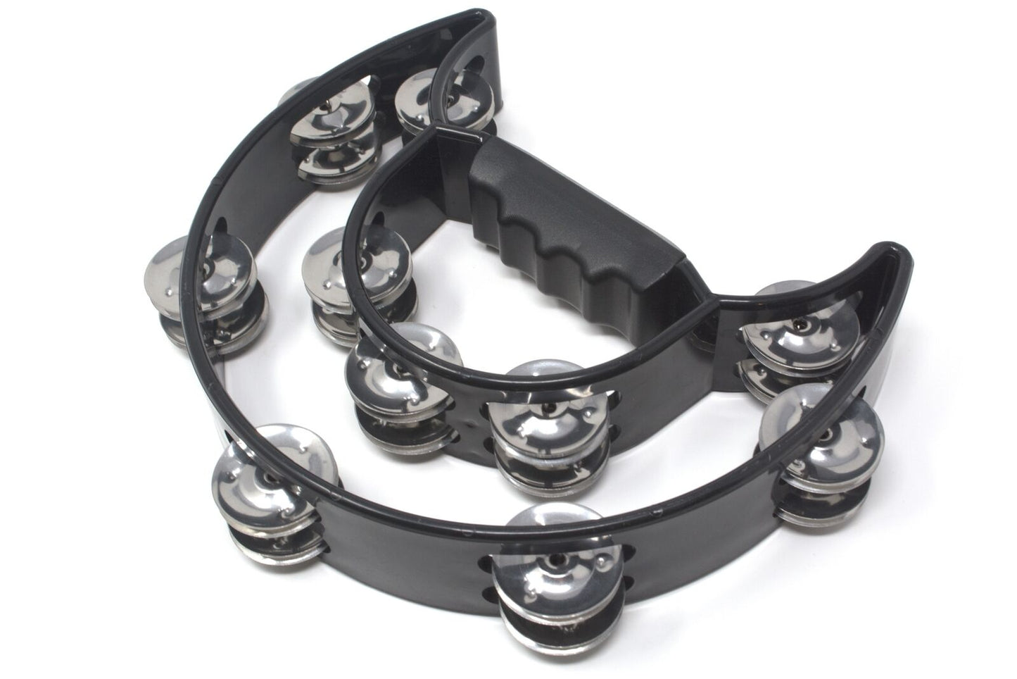 Tone Deaf Music Double Half Moon Tambourine