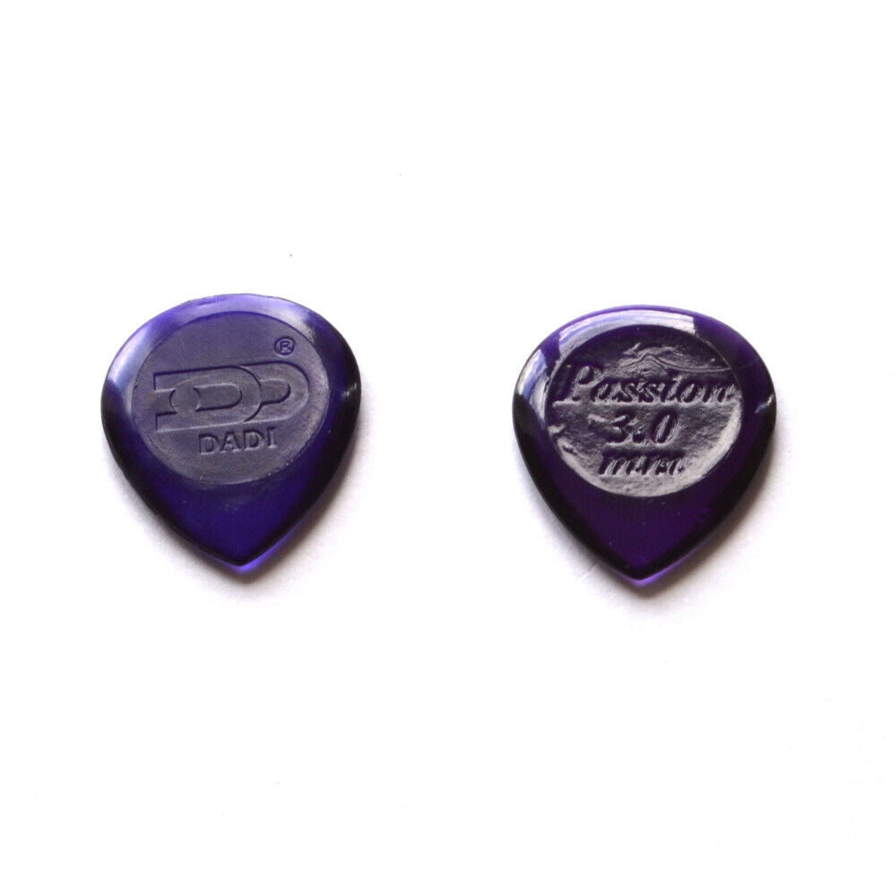 Stubby Guitar Plectrums (pack of 12 Picks) Small & Large size, 3 gauges available