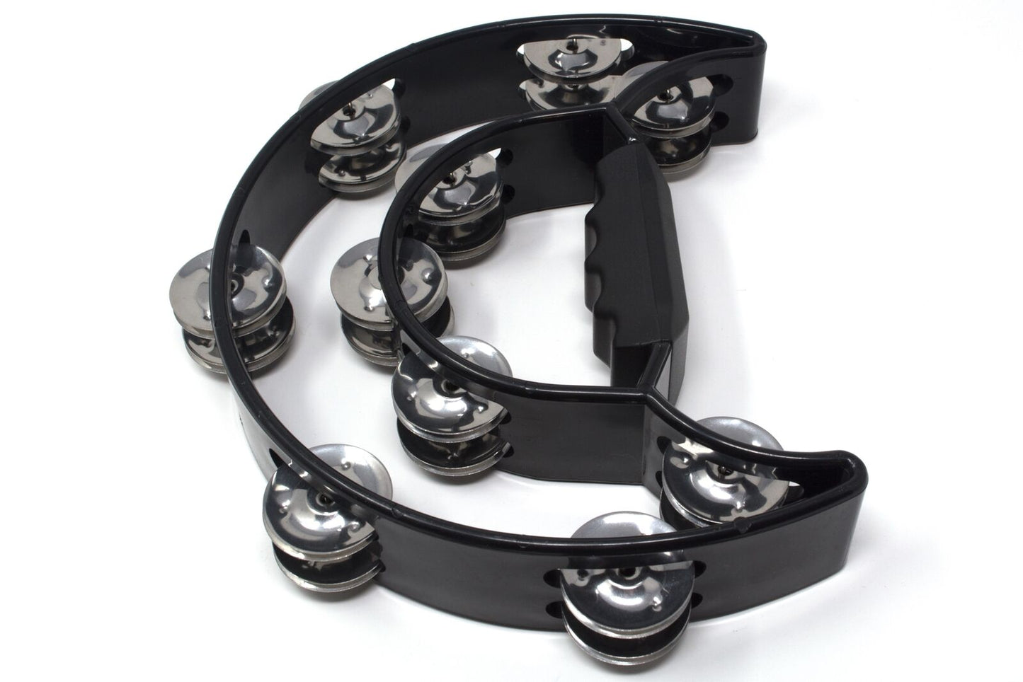 Tone Deaf Music Double Half Moon Tambourine