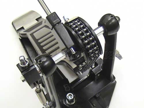 Adjustable  Bass Drum Pedal (Double chain, solid baseplates)