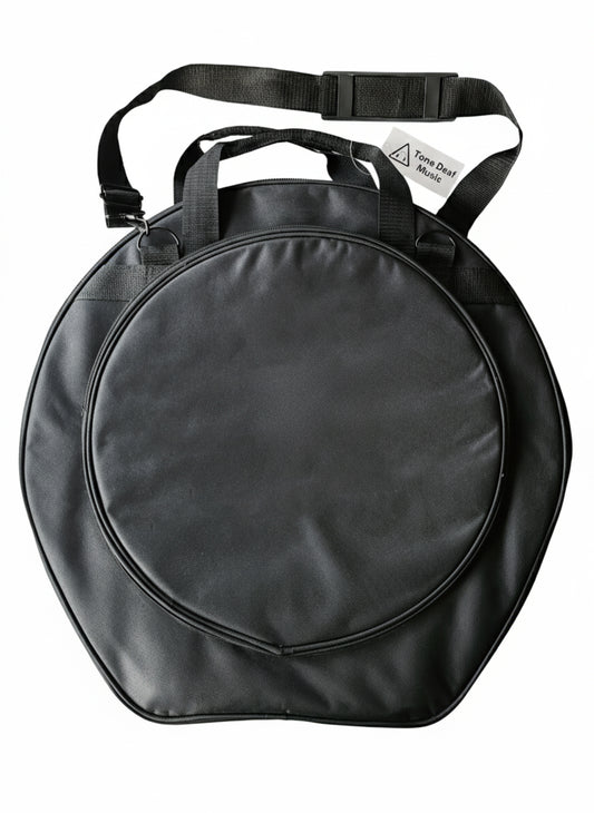 Tone Deaf Music Padded Cymbal Bag. Gig Bag with Carry Handle, Shoulder Straps and various Pockets / Compartments