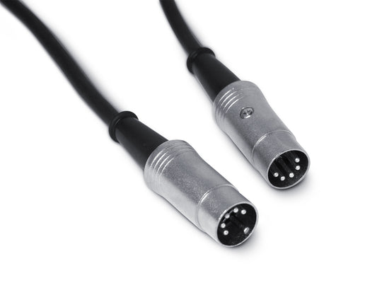 Snakebite Professional MIDI (5 pin DIN) Cable with premium metal connectors