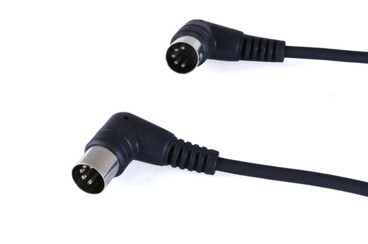 Snakebite Professional MIDI (5 pin DIN) Cable with right angled connectors
